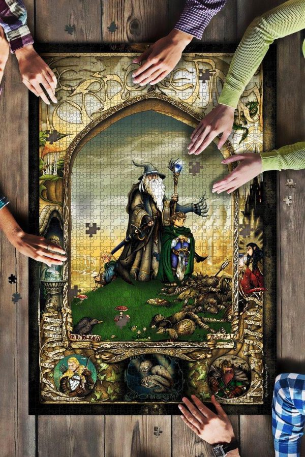 Movie Adventure, The Lord Of The Rings Jigsaw Puzzle Set