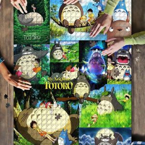 Movie Cartoon My Neighbor Totoro Jigsaw Puzzle Set