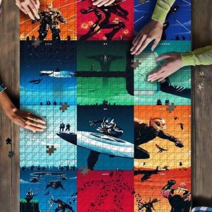 Movie Characters Avengers Jigsaw Puzzle Set