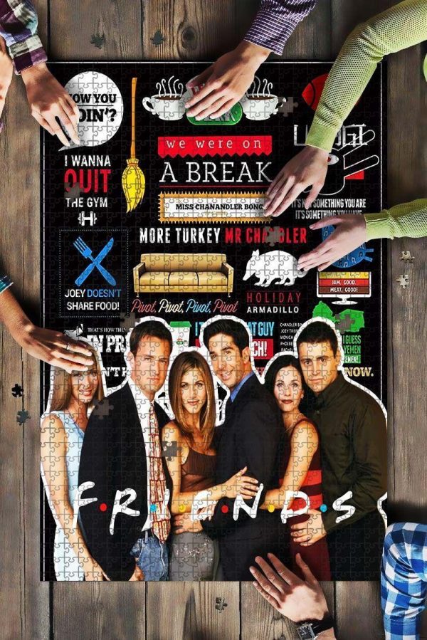 Movie Friends Jigsaw Puzzle Set