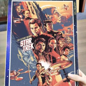 Movie Star Trek Jigsaw Puzzle Set