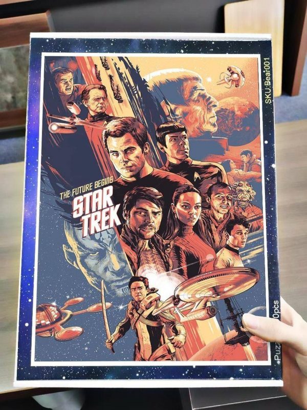 Movie Star Trek Jigsaw Puzzle Set