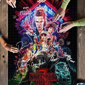 Movie Stranger Things Jigsaw Puzzle Set