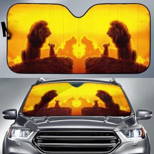 Mufasa And Simba 2019 Lion King Car Auto Sun Shade