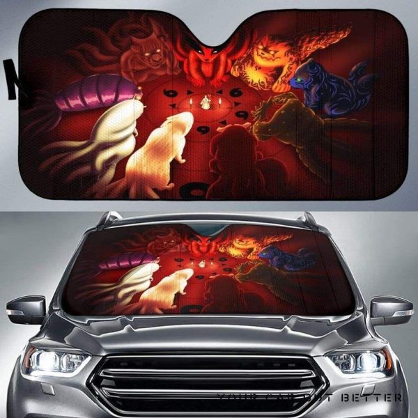 Naruto Beasts Car Auto Sun Shade