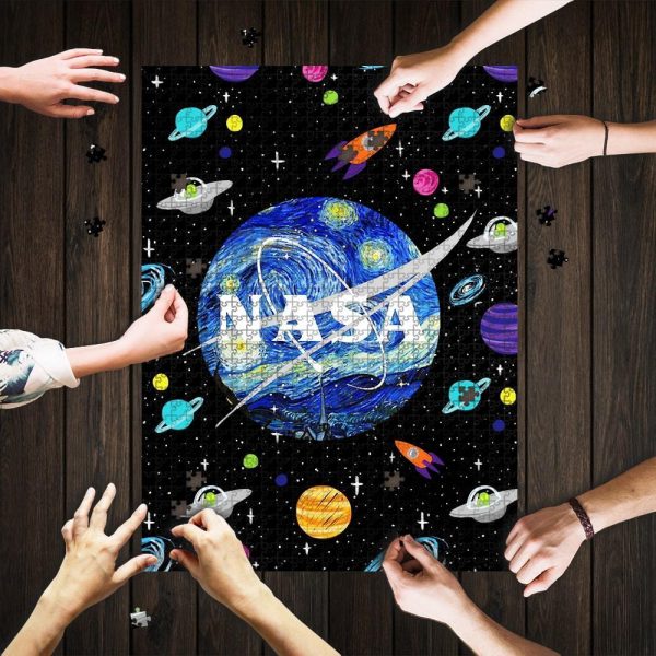 Nasa Starry Night Space Jigsaw Puzzle Set