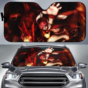 Natsu & Dragon Dragneel Fairy Tails Car Auto Sun Shade