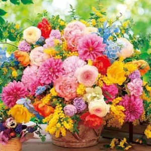 Natural Flower Jigsaw Puzzle Set