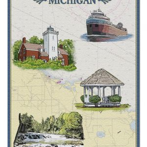 Nautical Rogers City Jigsaw Puzzle Set