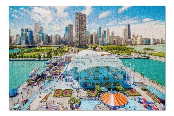 Navy Pier Jigsaw Puzzle Set