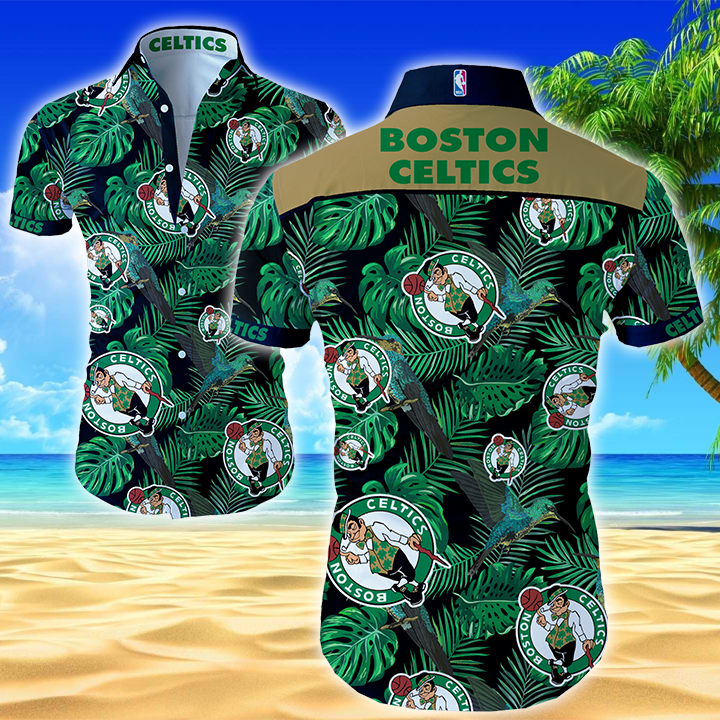 boston celtics hawaiian shirt