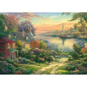 New England Harbour Jigsaw Puzzle Set