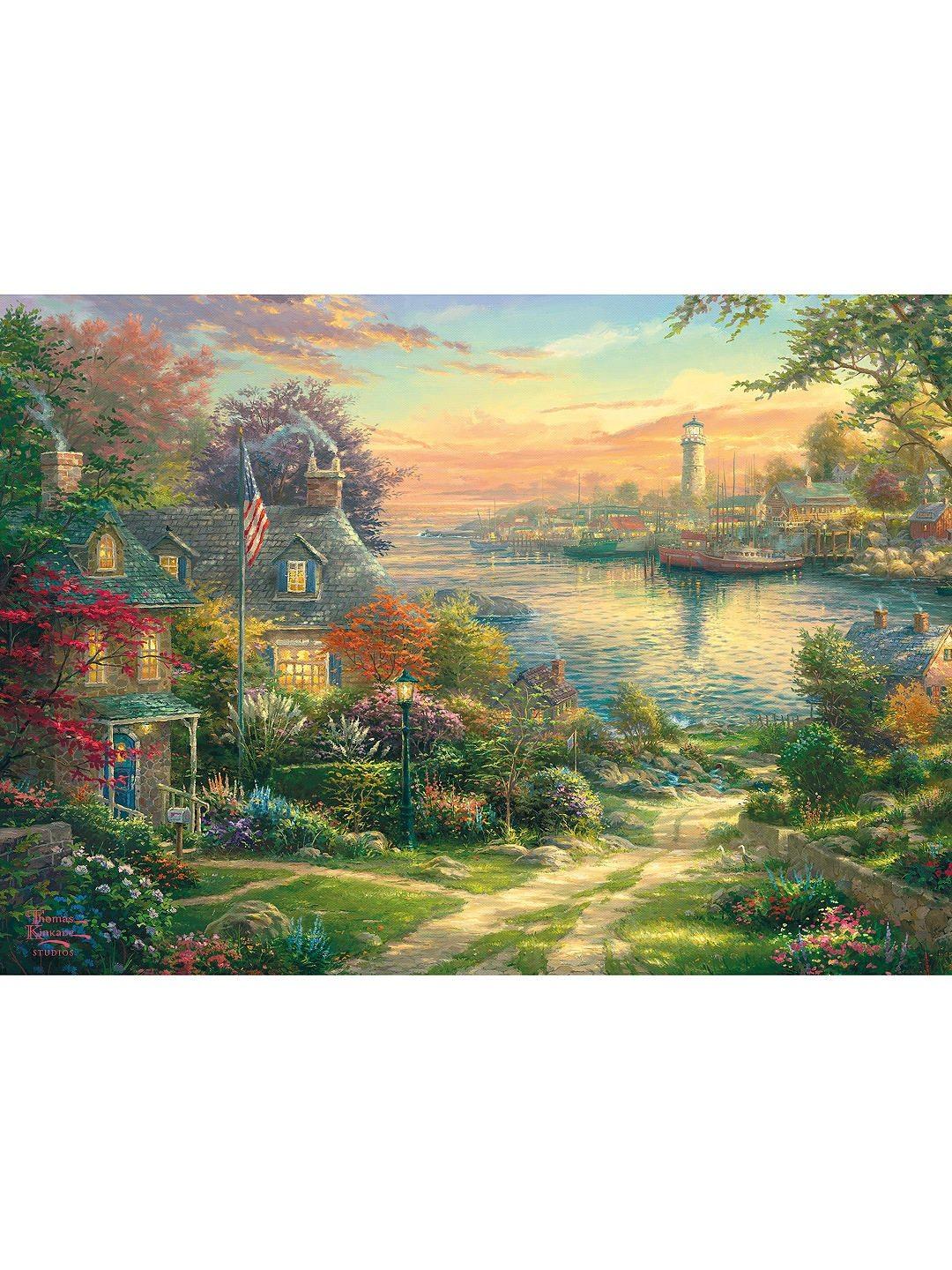 New England Harbour Jigsaw Puzzle Set