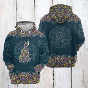 New Hampshire Mandala 3D Printed Hoodie/Zipper Hoodie