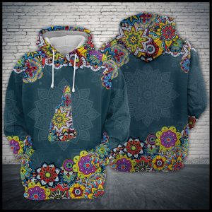 New Hampshire State Mandala 3D Printed Hoodie/Zipper Hoodie