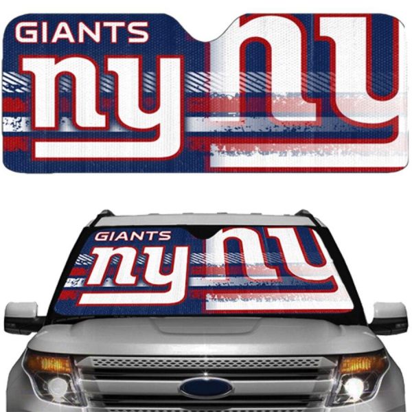 New York Giants Universal Car Auto Sun Shade