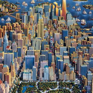 New York Jigsaw Puzzle Set