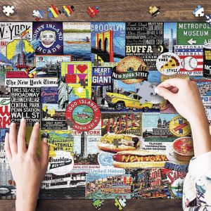 New York Jigsaw Puzzle Set