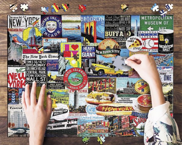 New York Jigsaw Puzzle Set