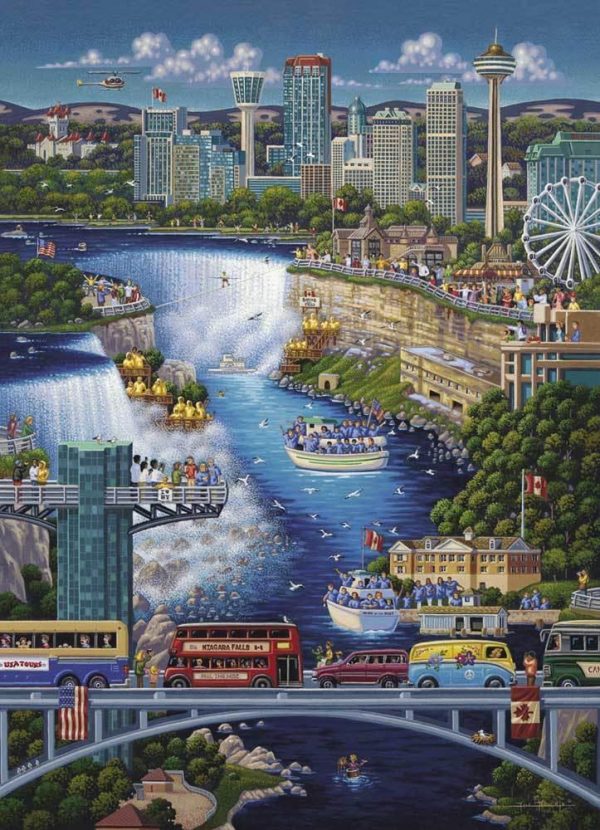 Niagara Falls Jigsaw Puzzle Set