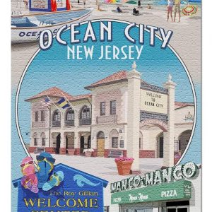 Ocean City Jigsaw Puzzle Set