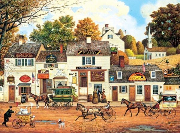 Olde Cape Cod Jigsaw Puzzle Set