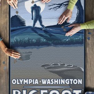 Olympia, Washington Bigfoot Jigsaw Puzzle Set