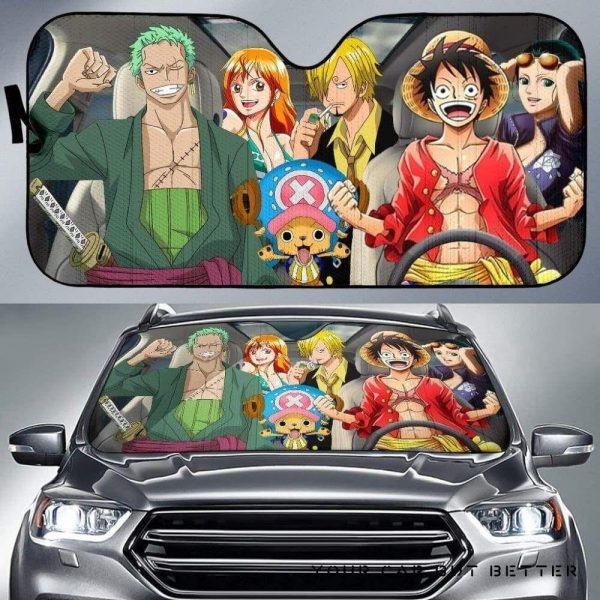 One Piece Driving 1 Car Auto Sun Shade