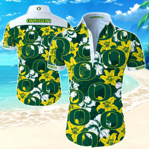 oregon duck hawaiian shirt