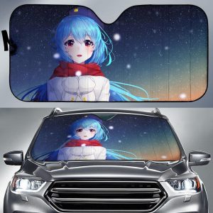 Original Anime Girls Anime Car Auto Sun Shade