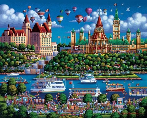 Ottawa River Jigsaw Puzzle Set