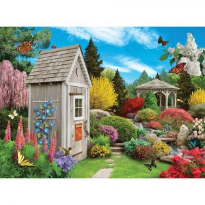 Out In The Garden Jigsaw Puzzle Set