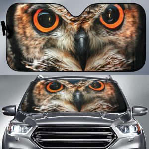 Owl Eyes Car Auto Sun Shade