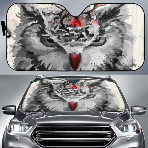 Owl New Car Auto Sun Shade