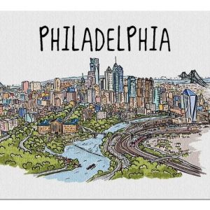 Painting Philadelphia Jigsaw Puzzle Set