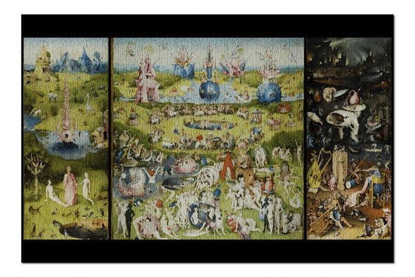 Painting The Garden Of Earthly Delights Jigsaw Puzzle Set