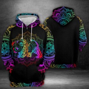 Panda Bamboo 3D Printed Hoodie/Zipper Hoodie