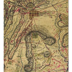 Panoramic Map, Battle Of Gettysburg (1863) Jigsaw Puzzle Set