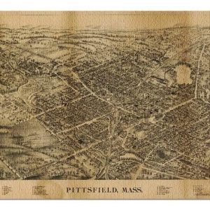 Panoramic Map, Pittsfield Jigsaw Puzzle Set