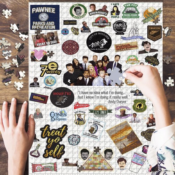 Parks And Recreation Jigsaw Puzzle Set