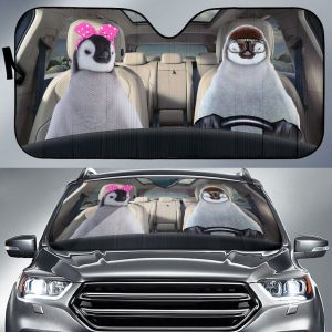 Penguin Car Auto Sun Shade