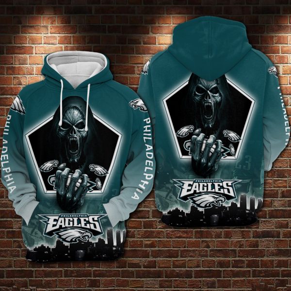 Philadelphia Eagles 3D Printed Hoodie/Zipper Hoodie