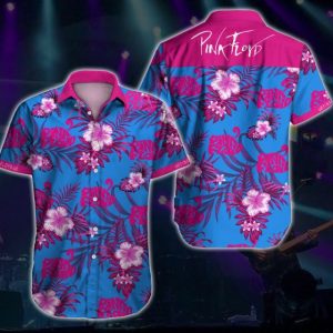 Pink Floyd Hawaiian Shirt Summer Button Up