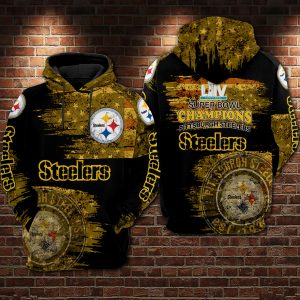 Pittsburgh Steeler 3D Printed Hoodie/Zipper Hoodie