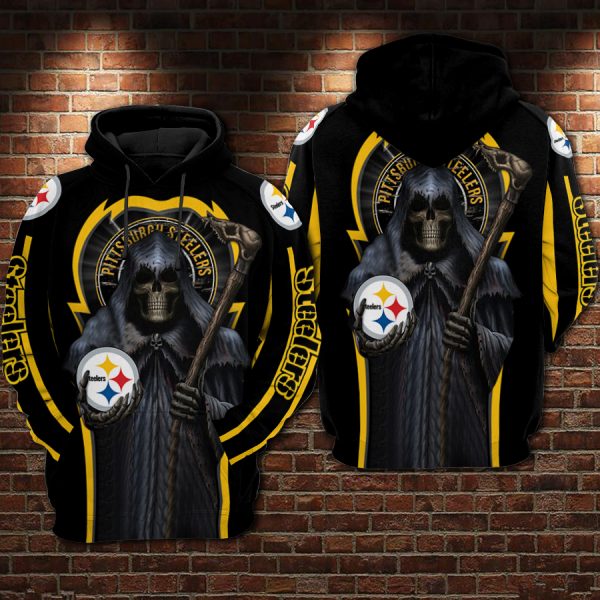 Pittsburgh Steelers 3D Printed Hoodie/Zipper Hoodie