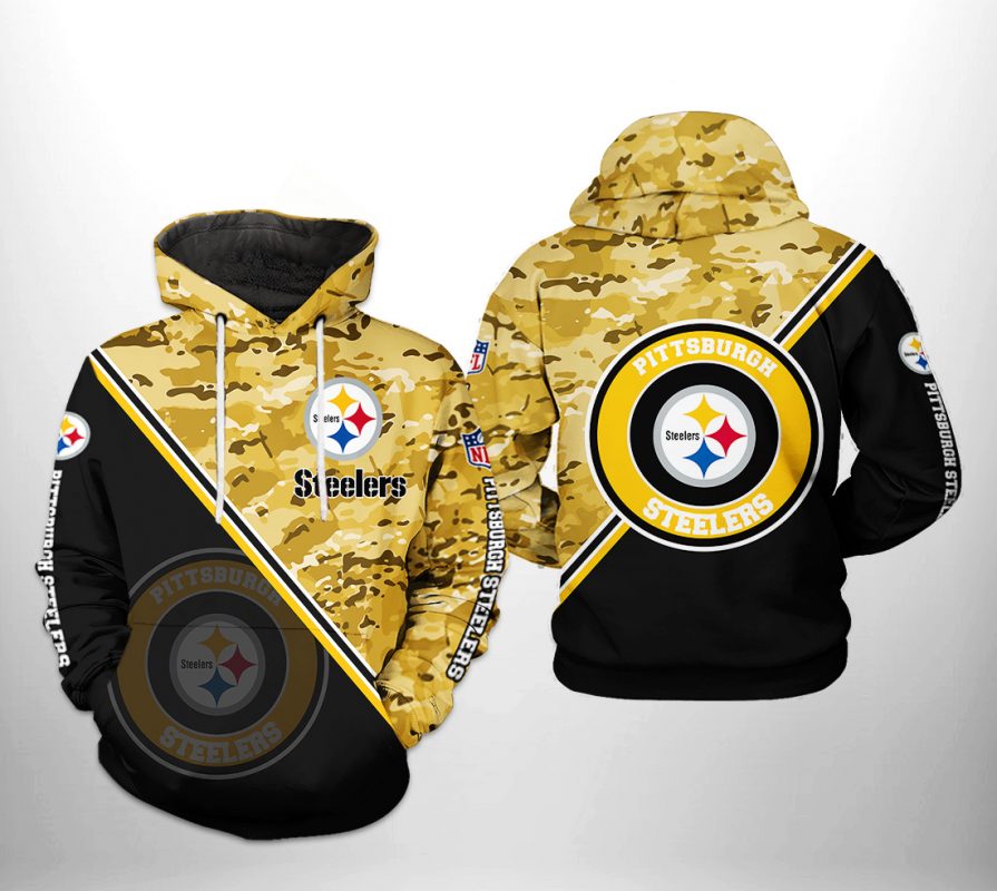 pittsburgh steelers camo hoodie