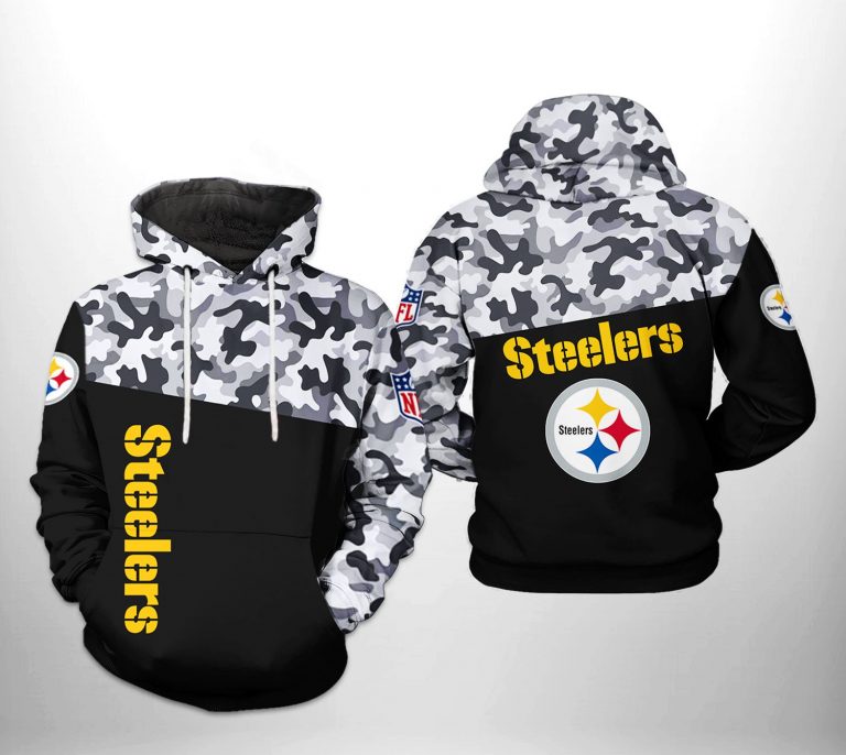 pittsburgh steelers camo hoodie