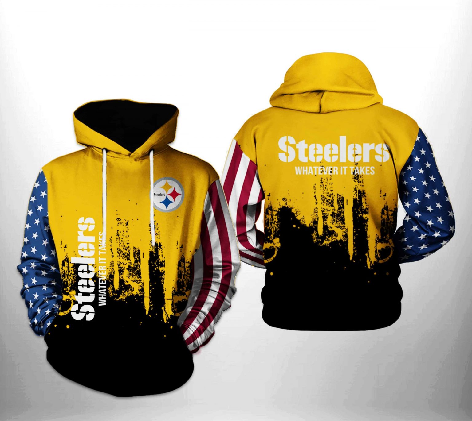 steelers military sweatshirt