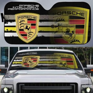 Porsche Car Auto Sun Shade