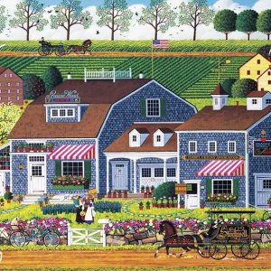 Prairie Wind Flowers Jigsaw Puzzle Set